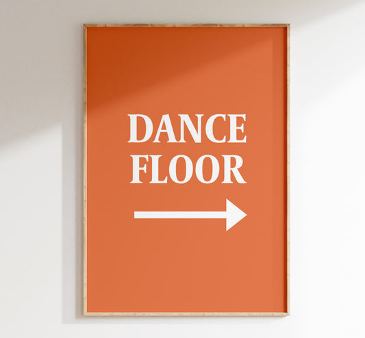 Dance Floor Art Print