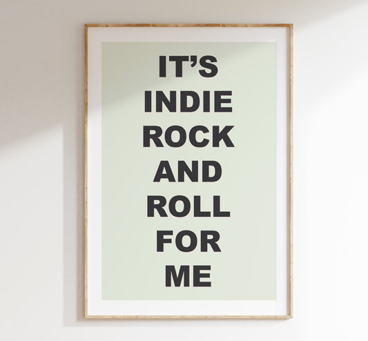 The Killers Art Print - It's Indie Rock and Roll