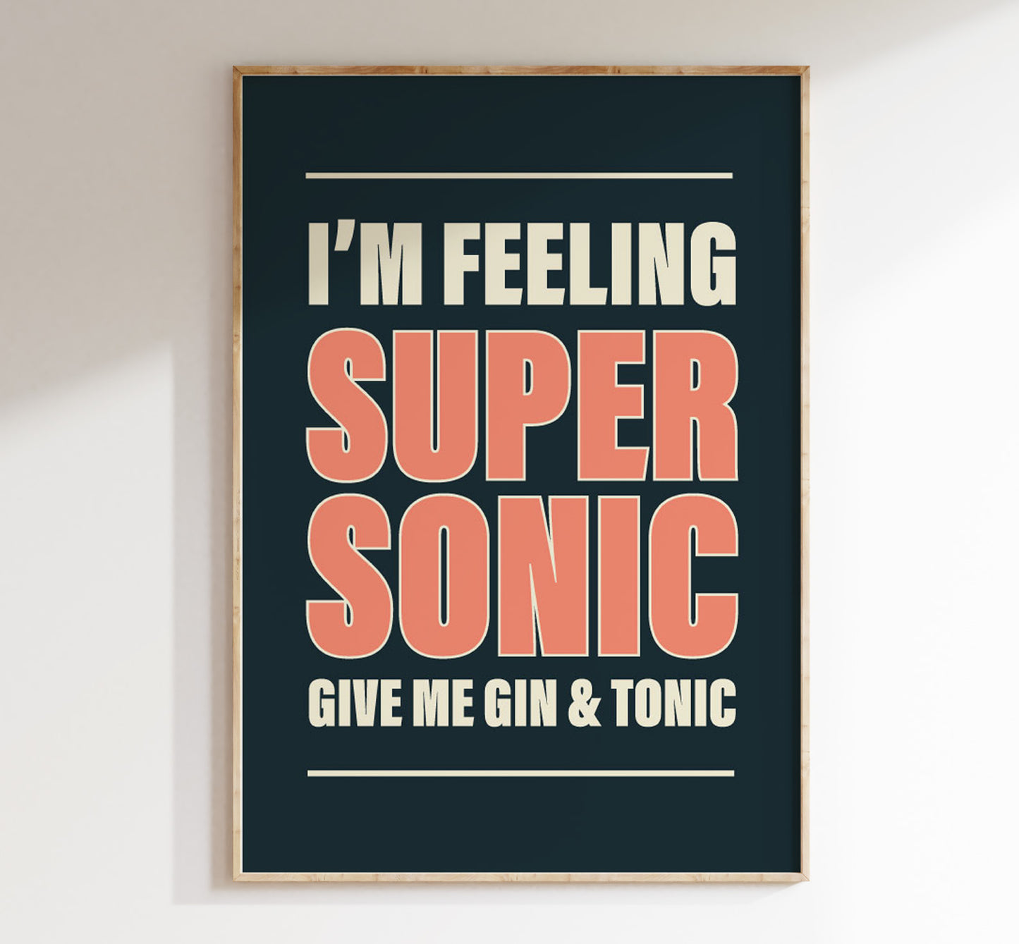 Oasis Art Print - Supersonic