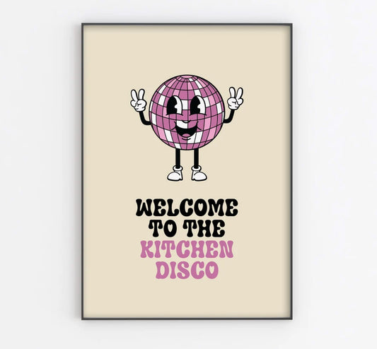 Welcome to the Kitchen Disco - Pink