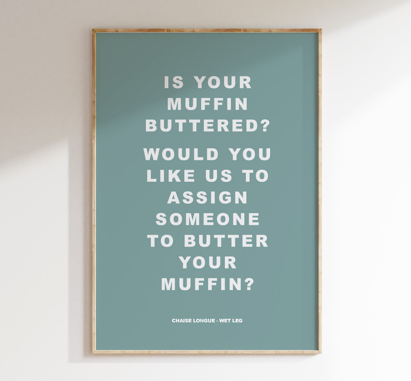 Is your Muffin buttered?