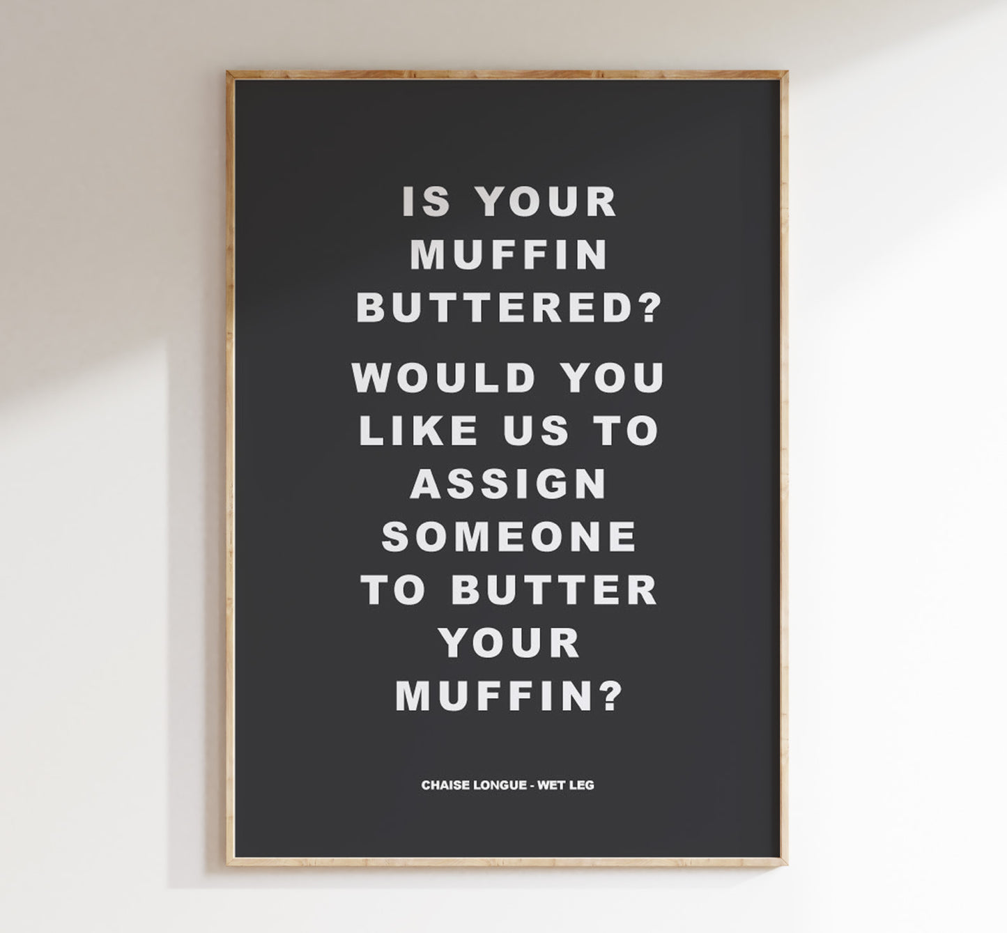 Is your Muffin buttered?