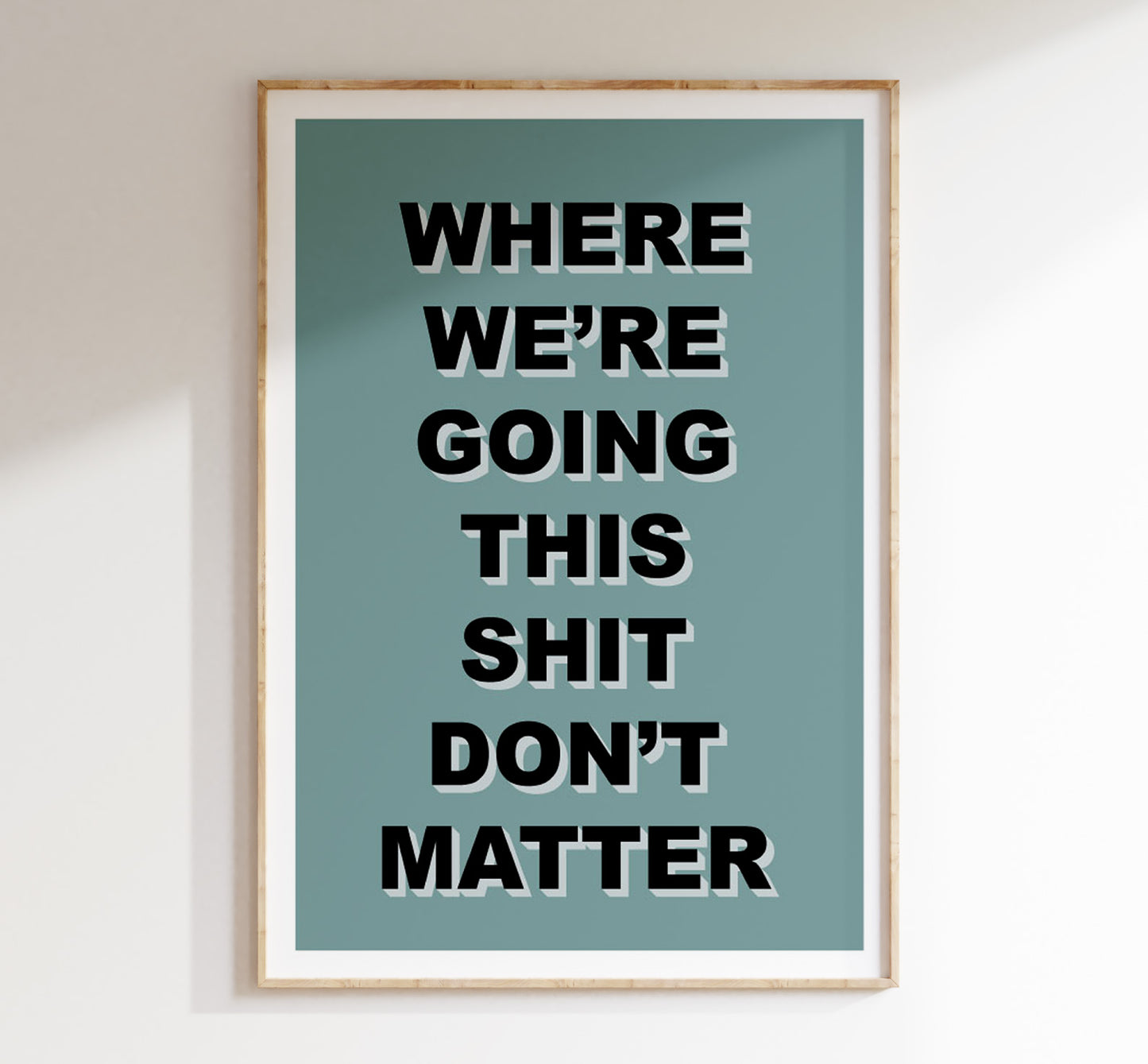 Gerry Cinnamon Art Print - Where we're going